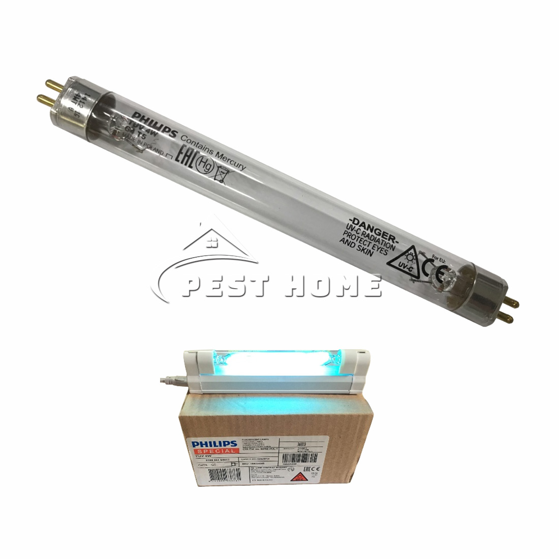 Bóng đèn UV diệt khuẩn 4W Philips