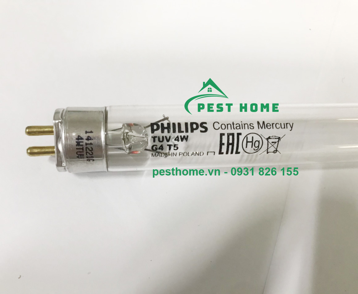 bong den uv diet khuan nuoc 4w Bóng đèn UV diệt khuẩn nước 4W