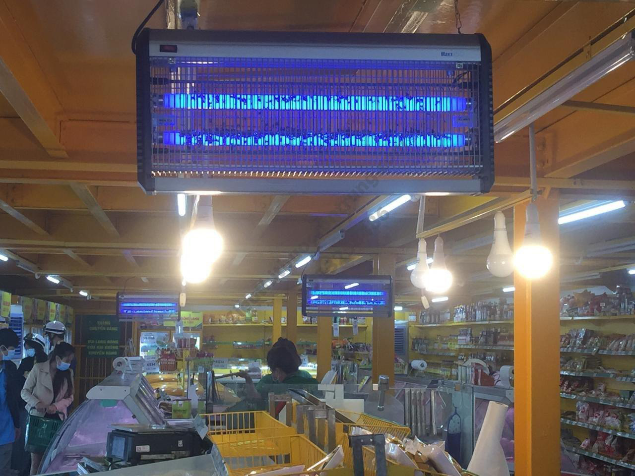 Đèn diệt côn trùng Maxx 150 tại cửa hàng, siêu thị