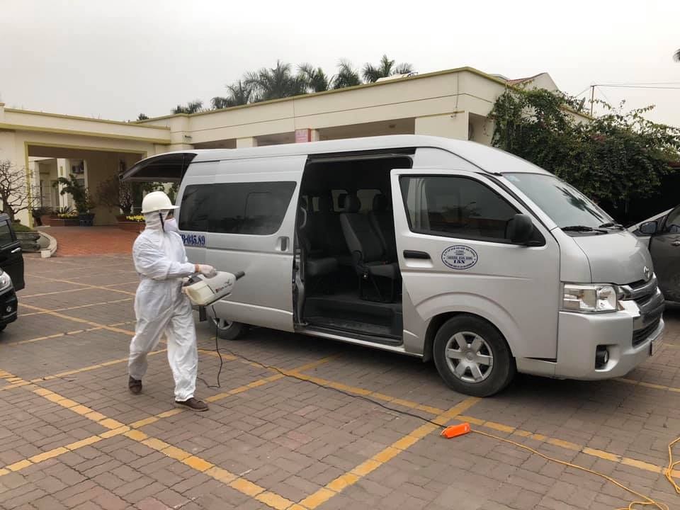 Máy phun khử khuẩn trong bệnh viện