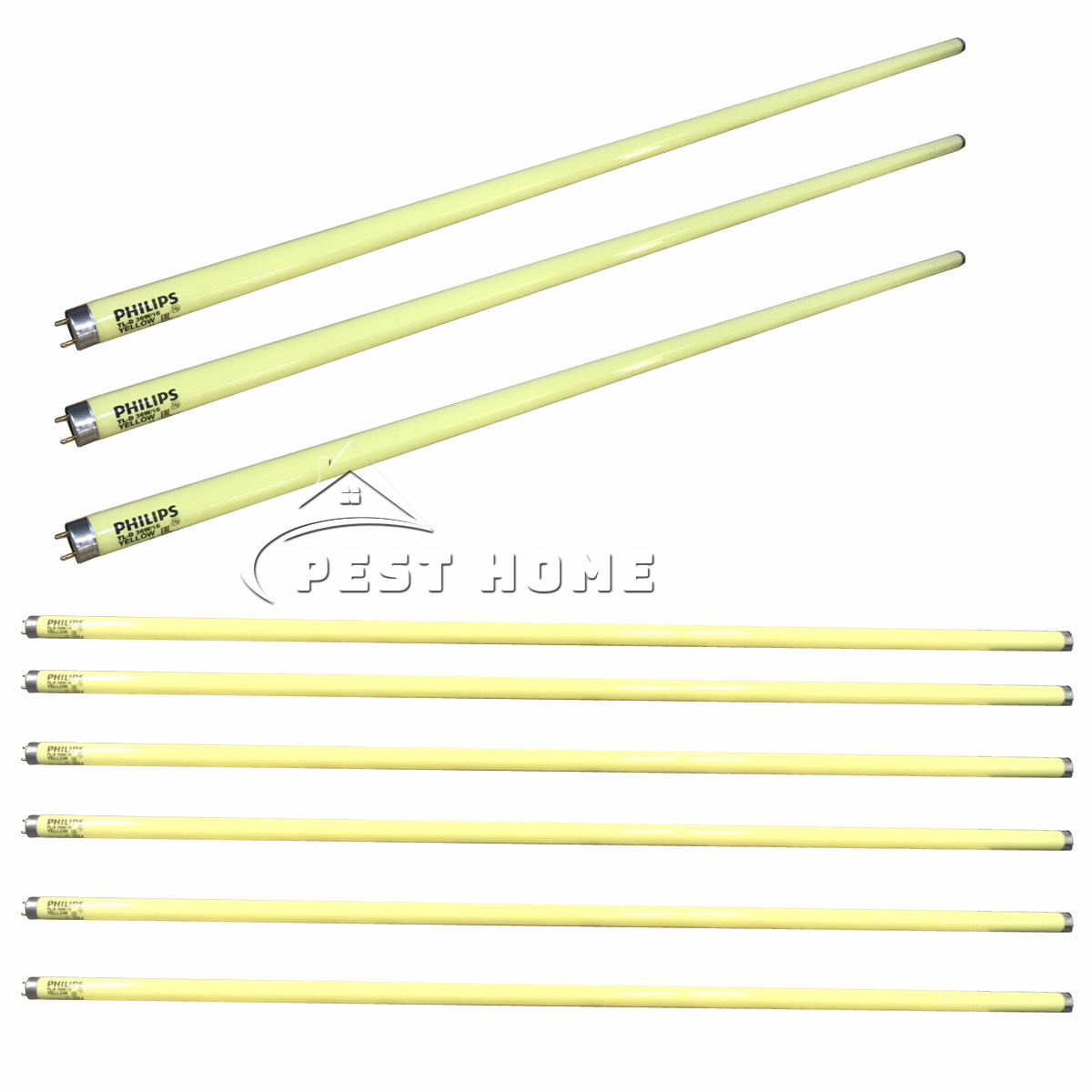 bong den mau vang 36w Bóng đèn màu vàng 36W đuổi côn trùng