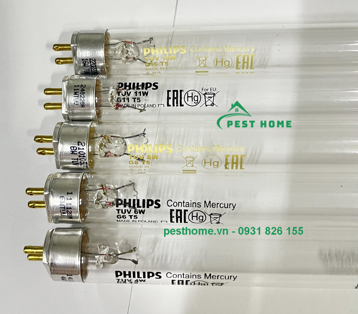 bong diet khuan philips Bóng đèn diệt khuẩn Philips