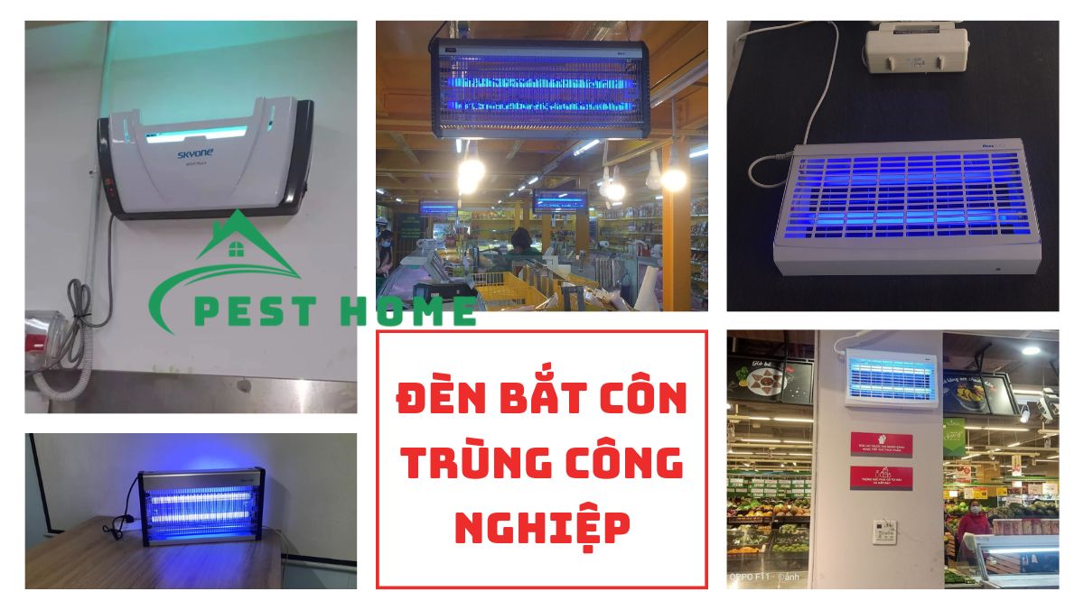 Đèn bắt côn trùng công nghiệp