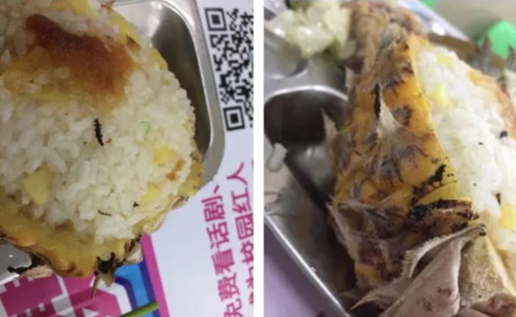 Cơm Canteen có côn trùng, Nam sinh viên kiện, khiến dân mạng choáng váng