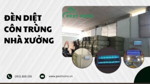 Đèn diệt côn trùng nhà xưởng