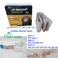 Hướng dẫn sử dụng Bẫy thằn lằn thạch sùng ruồi muỗi