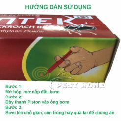 Hướng dẫn sử dụng thuốc diệt gián zentek