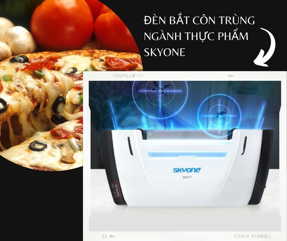 Đèn bắt côn trùng cho ngành thực phẩm Skyone