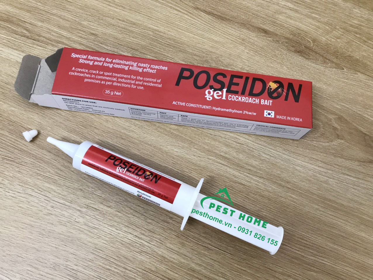 thuoc diet gian poseidon chinh hang Thuốc diệt gián Poseidon chính hãng