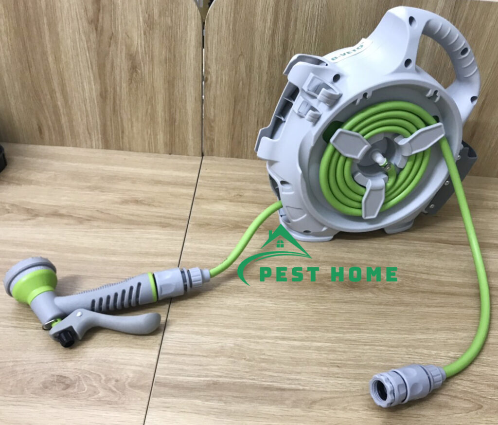 Bộ Rulo tưới cây 15m đa năng - Tưới cây, rửa xe