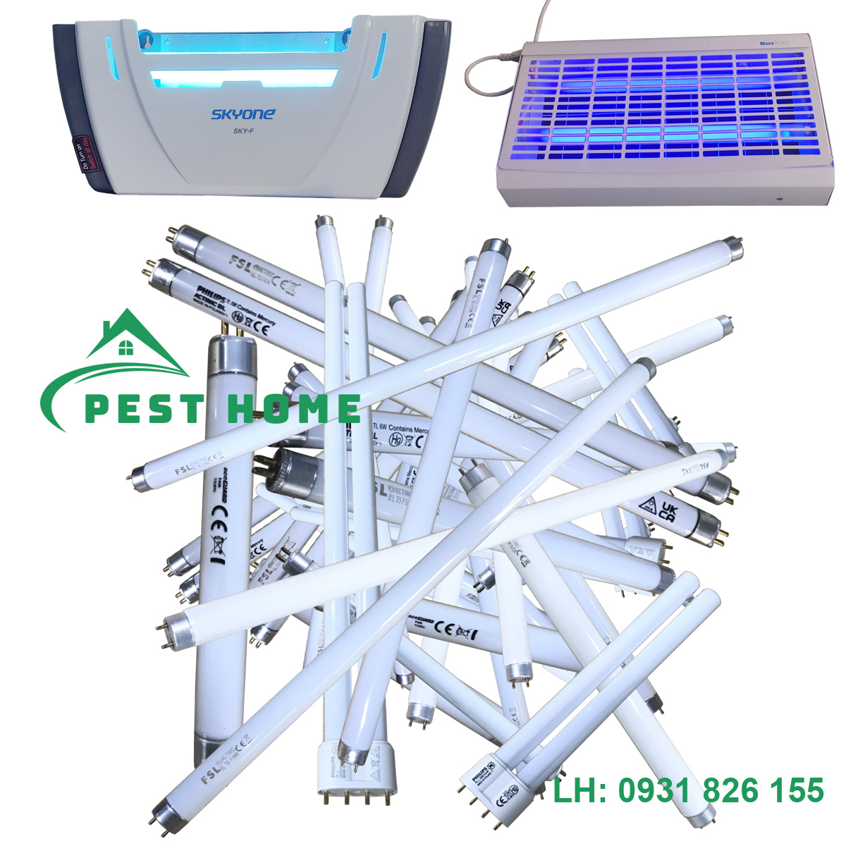 Đại lý bóng đèn bẫy côn trùng