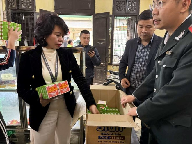 Cơ sở bánh cốm Nguyên Ninh bị dừng hoạt động vì vi phạm an toàn thực phẩm