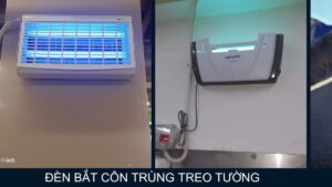 Đèn bắt côn trùng treo tường