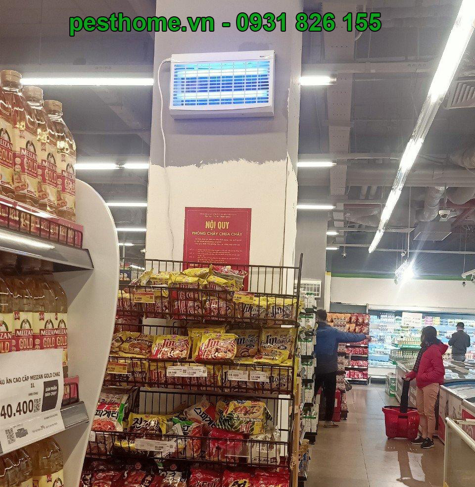 Vị trí lắp đèn côn trùng treo tường