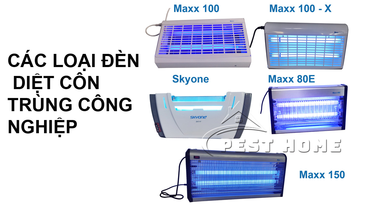 Các loại đèn diệt côn trùng Công nghiệp