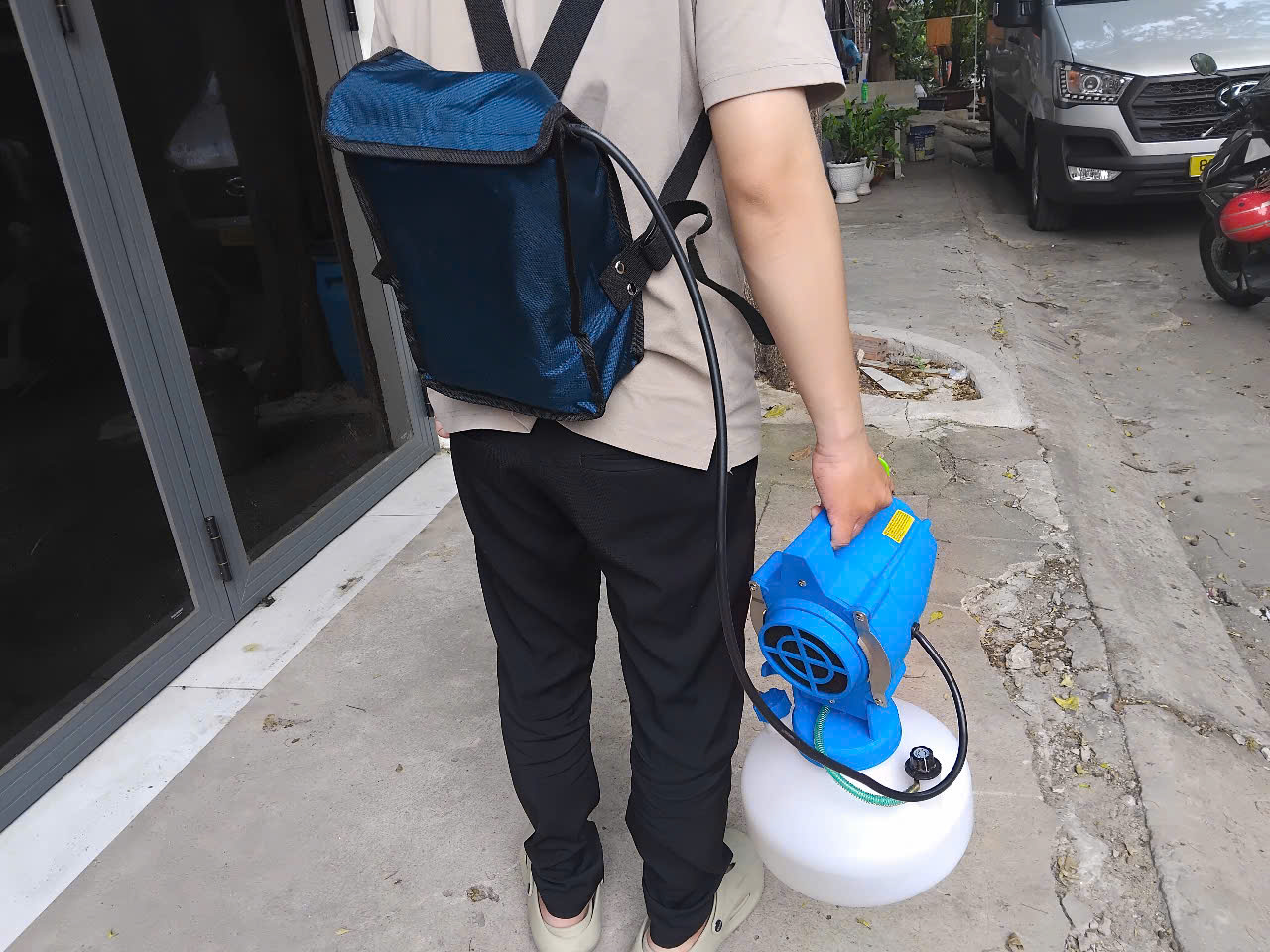 may phun thuoc mini Máy phun thuốc mini