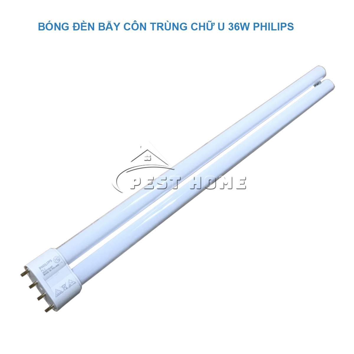 Bóng đèn bẫy côn trùng 36W chữ U Philips dài 41,5cm