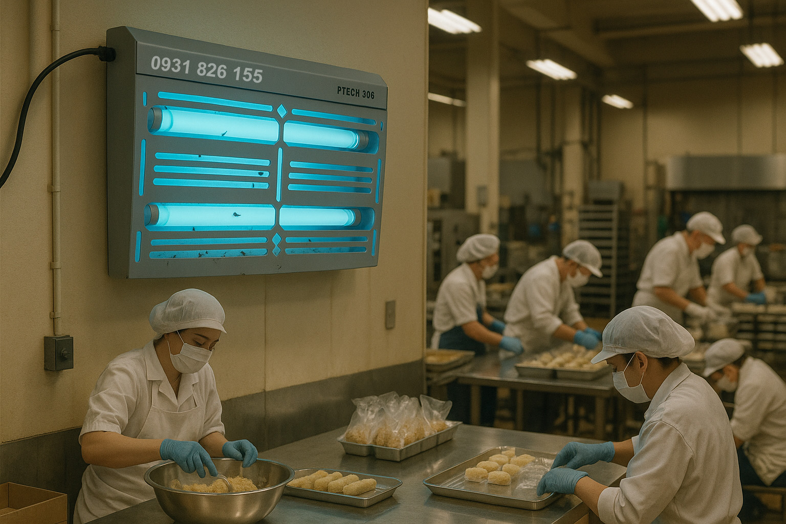 Đèn bẫy côn trùng Ptech 30G