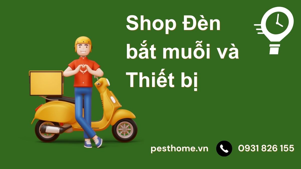 Shop Đèn bắt muỗi và Thiết bị