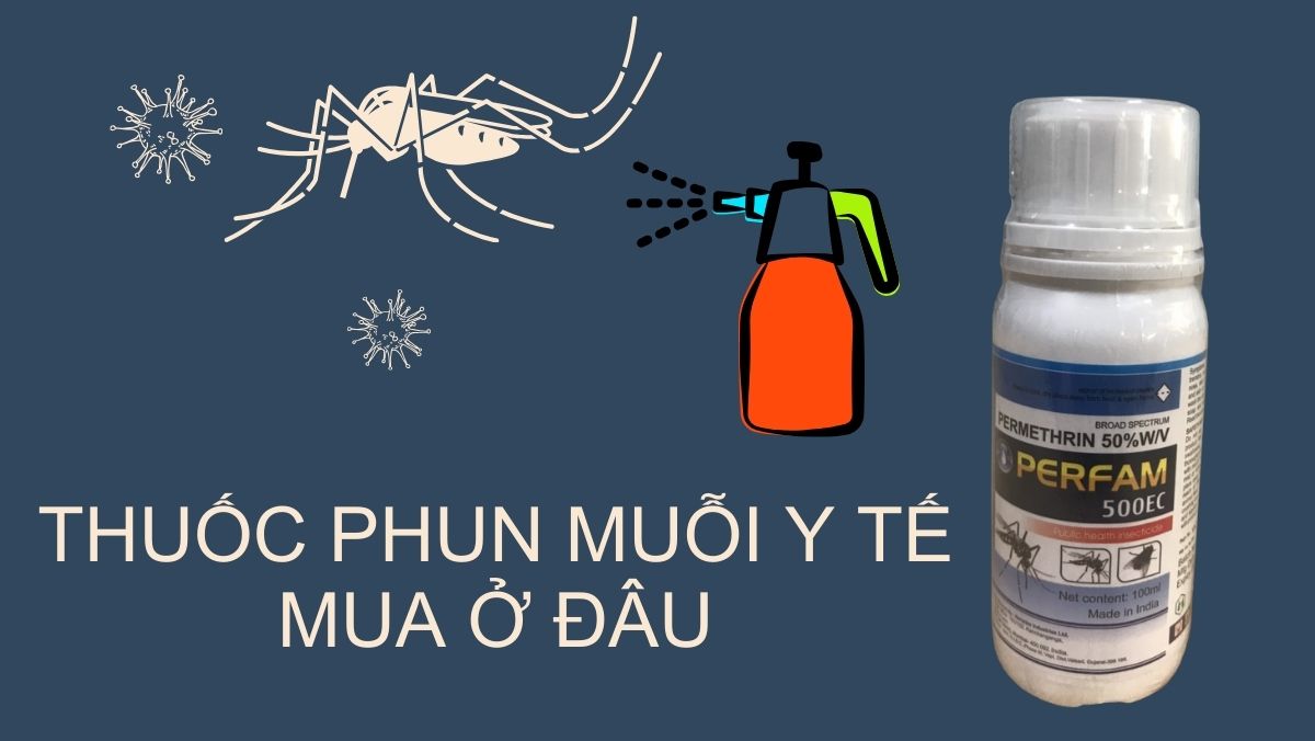 Thuốc phun muỗi y tế mua ở đâu