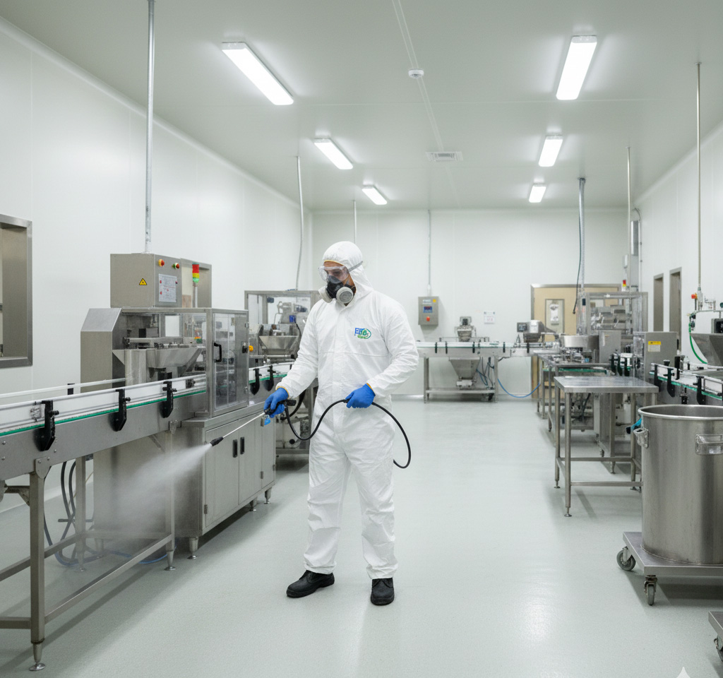 Nhân viên xử lý côn trùng